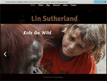 Tablet Screenshot of linsutherland.org